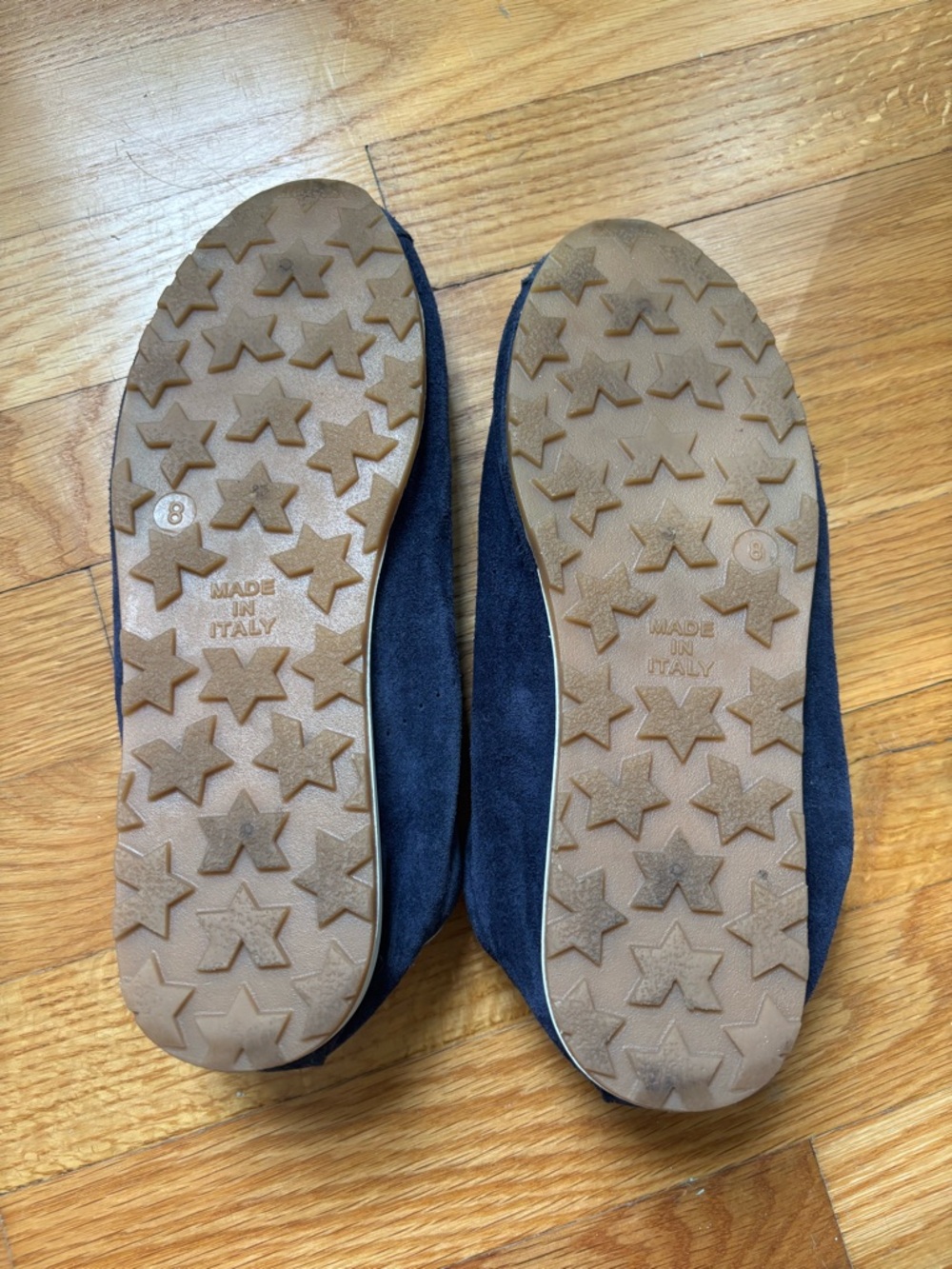 Dolce Vita Serina Navy Suede Sneakers - Picture 2 of 3